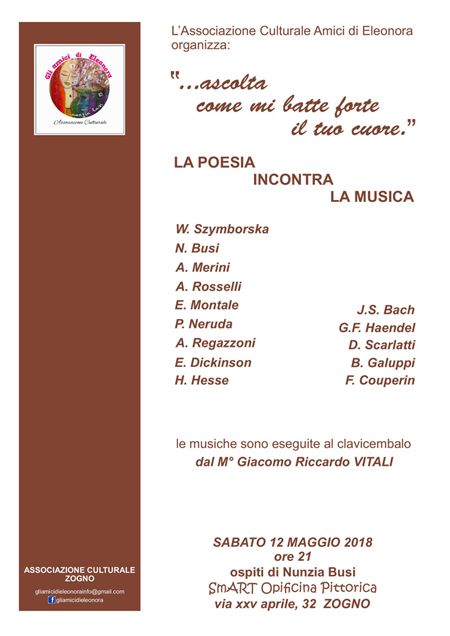 La poesia incontra la musica